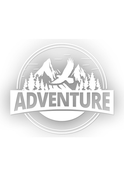 Adventure Sticker 20 x 18 cm
