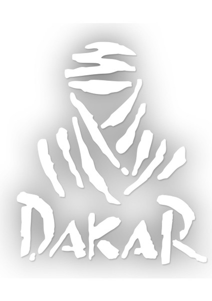 Dakar Sticker 10 x 12 cm