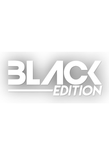 Black Edition Sticker 15 x 6 cm