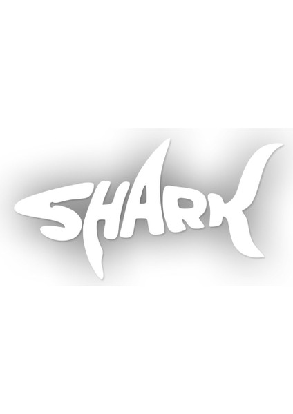 Shark Sticker 10 x 5 cm