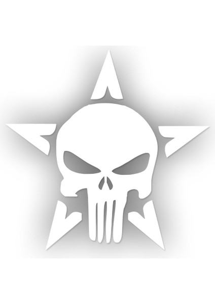 Punisher Usarmy Sticker 10 x 10 cm