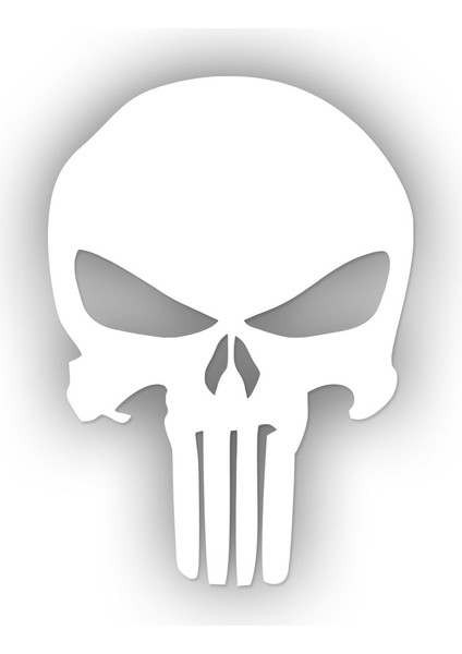 Punisher Kafa Sticker 10 x 14 cm