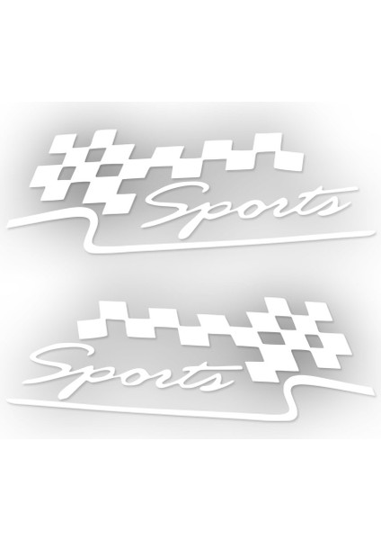 Sports Sticker 20 x 6 cm