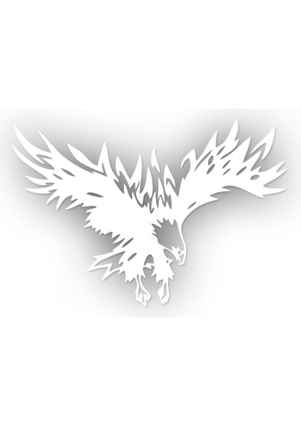 Uçan Kartal Sticker 20 x 14 cm