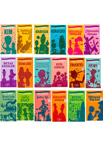 Iş Bankası Çocuk Klasikleri 18 Kitap Set