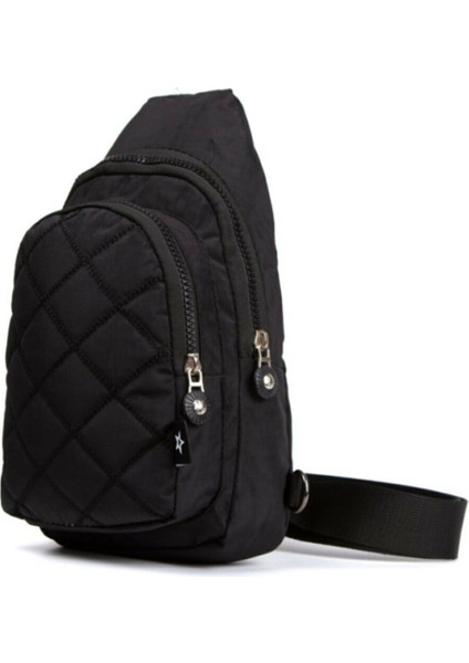 Cerff Leather Clup Backpack Unisex Sırt Çantası Siyah (OKUL,SPOR,LAPTOP,NOTEBOOK),(45X35CM