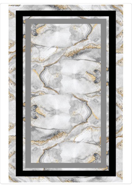 Gri Kaymaz Tabanlı Yıkanabilir Halı Kilim Yolluk fiyatları