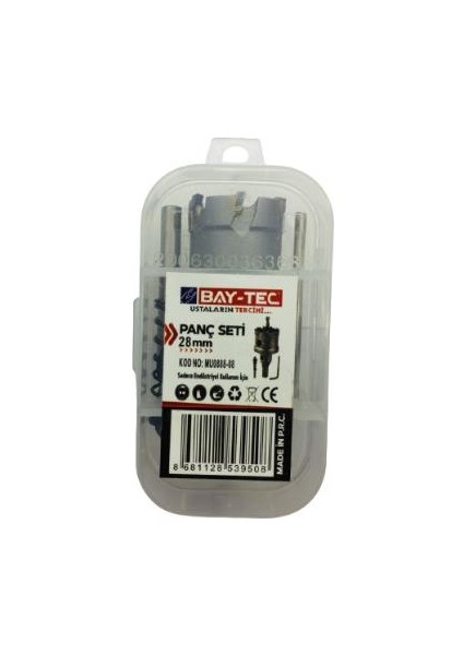 Nalburkent Bay-Tec MU0888-08 Tct Metal Delme Panç Seti Takımı 28 Mm modelleri