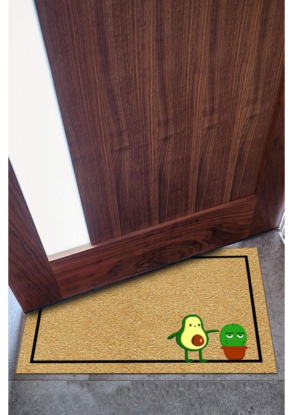 Kapı Önü Paspası Dekoratif Kapı Paspası Dış Mekân Paspas Ev Içi Paspası 45X70CM