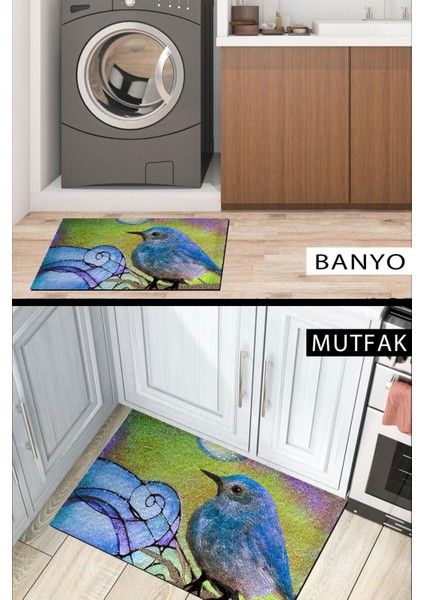 Limon Kapı Önü Paspası Dekoratif Kapı Paspası Dış Mekân Paspas Ev Içi Paspası 45X70CM