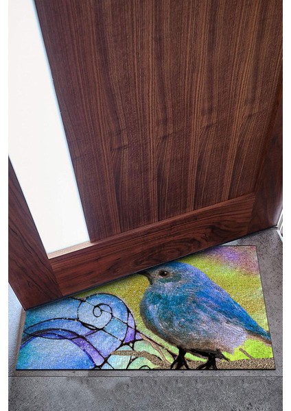Limon Kapı Önü Paspası Dekoratif Kapı Paspası Dış Mekân Paspas Ev Içi Paspası 45X70CM
