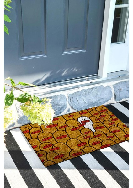 Kapı Önü Paspası Dekoratif Kapı Paspası Dış Mekân Paspas Ev Içi Paspası 45X70CM