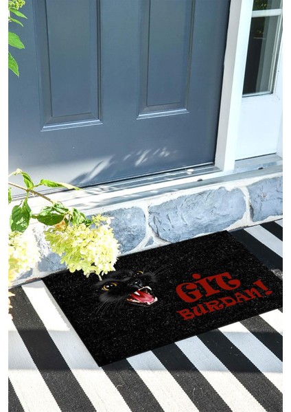 Kapı Önü Paspası Dekoratif Kapı Paspası Dış Mekân Paspas Ev Içi Paspası 45X70CM