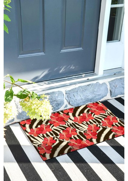 Kapı Önü Paspası Dekoratif Kapı Paspası Dış Mekân Paspas Ev Içi Paspası 45X70CM