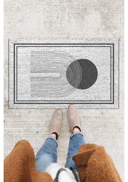 Kapı Önü Paspası Dekoratif Kapı Paspası Dış Mekân Paspas Ev Içi Paspası 45X70CM