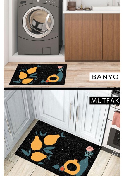 Kapı Önü Paspası Dekoratif Kapı Paspası Dış Mekân Paspas Ev Içi Paspası 45X70CM