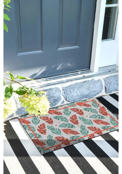Kapı Önü Paspası Dekoratif Kapı Paspası Dış Mekân Paspas Ev Içi Paspası 45X70CM