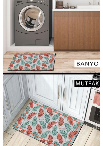 Kapı Önü Paspası Dekoratif Kapı Paspası Dış Mekân Paspas Ev Içi Paspası 45X70CM