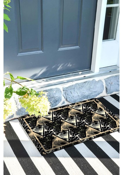 Kapı Önü Paspası Dekoratif Kapı Paspası Dış Mekân Paspas Ev Içi Paspası 45X70CM
