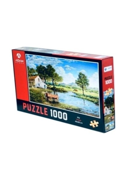 Köy Puzzle 1000 Parça Yapboz