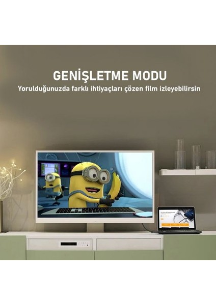 Yüksek Hızlı 4K HDMI Flat Kablo 5 mt