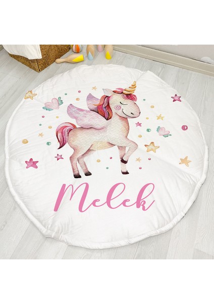 Çift Taraflı Yuvarlak Oyun Matı - For Baby
