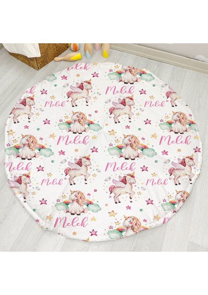 Çift Taraflı Yuvarlak Oyun Matı - For Baby