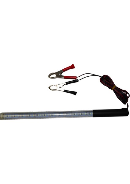 Seyyar LED Lamba 12V Mıknatıslı Maşalı Florasan Tip