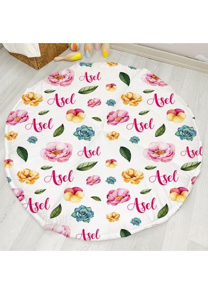 Çift Taraflı Yuvarlak Oyun Matı - For Baby