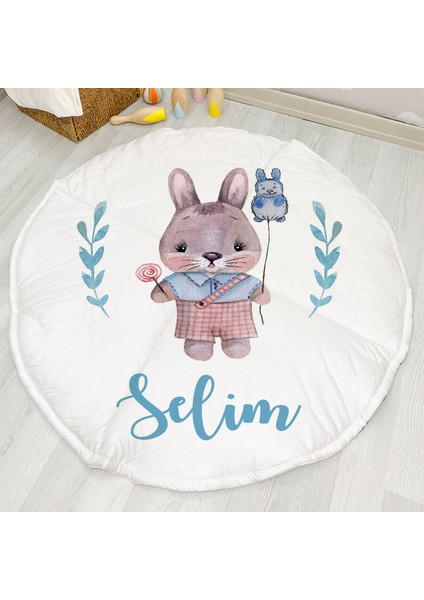 Çift Taraflı Yuvarlak Oyun Matı - For Baby