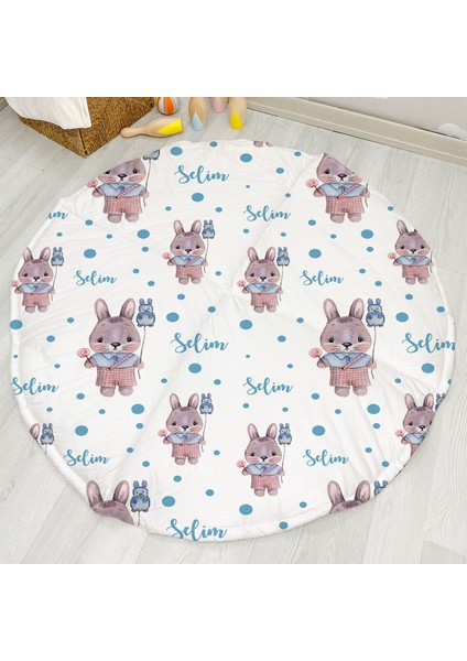 Çift Taraflı Yuvarlak Oyun Matı - For Baby
