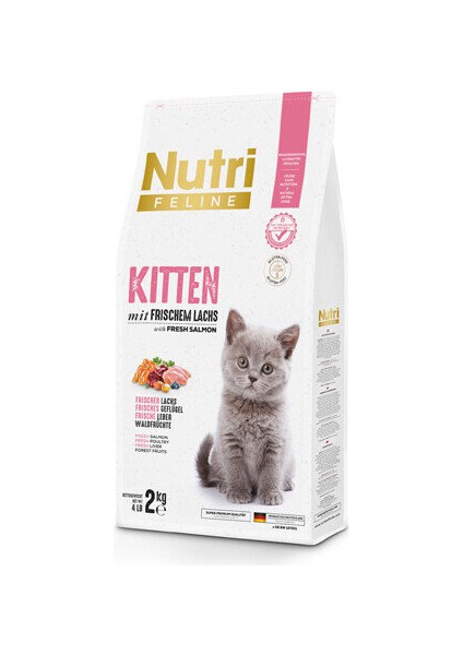 Kitten Somon Etli Yavru Kedi Maması 2 kg + Kürek