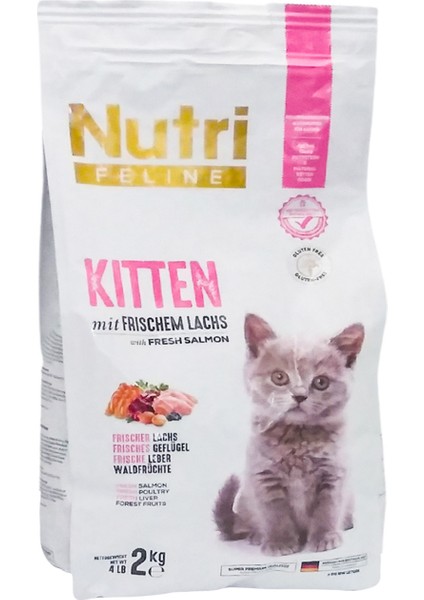 Kitten Somon Etli Yavru Kedi Maması 2 kg + Kürek