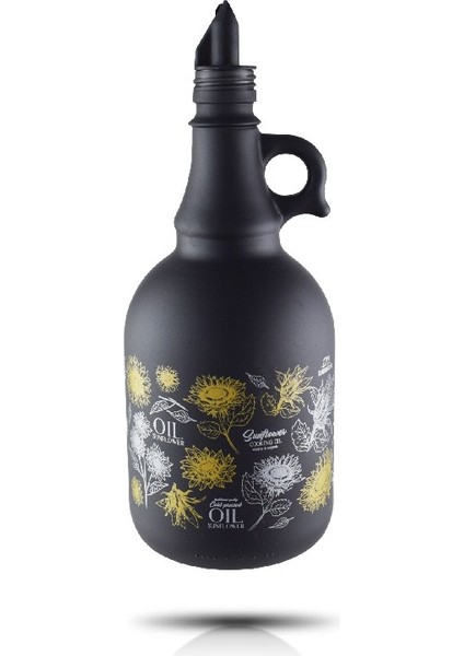 Sunfloower Baskılı Granit Yağlık 1000CC 500.159