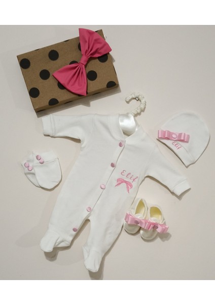 Nakışlı Kız Bebek Tulum Seti Hediyelik fırsatları