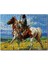 Atlı Avcı Kızılderili 120 Parça Puzzle Yapboz Mdf (Ahşap) 1