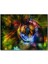 Işıltılı Soyut Göz 120 Parça Puzzle Yapboz Mdf (Ahşap) 1