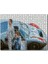 Ford V Ferrari Christian Bale Matt Damon 120 Parça Puzzle Yapboz Mdf (Ahşap) 1