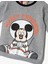 Mickey Mouse Baskılı Bisiklet Yaka Sweatshirt Lisanslı 3