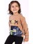 Toontoy Kız Çocuk Cep Detaylı Baskılı Sweatshirt 1