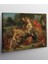 Eugène Delacroix Aslan Avı Kanvas Tablo 1