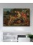 Eugène Delacroix Aslan Avı Kanvas Tablo 2