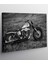 Retro Tarzı Motosiklet Kanvas Tablo 1