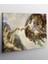Michelangelo Buonarroti Adem'in Yaratılışı Kanvas Tablo 2