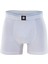 Erkek Beyaz Cotton Lycra Boxer Rdz 7100081 1