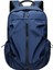 Seyahat Laptop Sırt Çantası Bilgisayar Daypack USB Şarj Portu ile Mavi 1