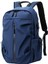 Seyahat Laptop Sırt Çantası Bilgisayar Daypack USB Şarj Portu ile Mavi 2