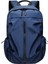 Seyahat Laptop Sırt Çantası Bilgisayar Daypack USB Şarj Portu ile Mavi 4