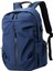 Seyahat Laptop Sırt Çantası Bilgisayar Daypack USB Şarj Portu ile Mavi 5
