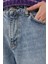 2028525 Kadın Mom Rylee Wash Jean Pantolon 3